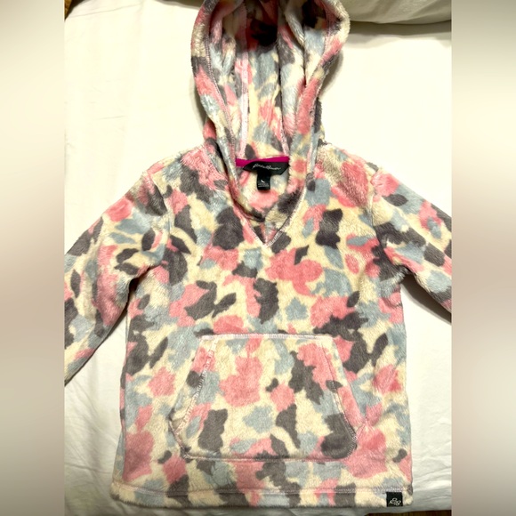 Eddie Bauer toddler girls  fleece hoodie, size XXS (4) - Picture 1 of 2